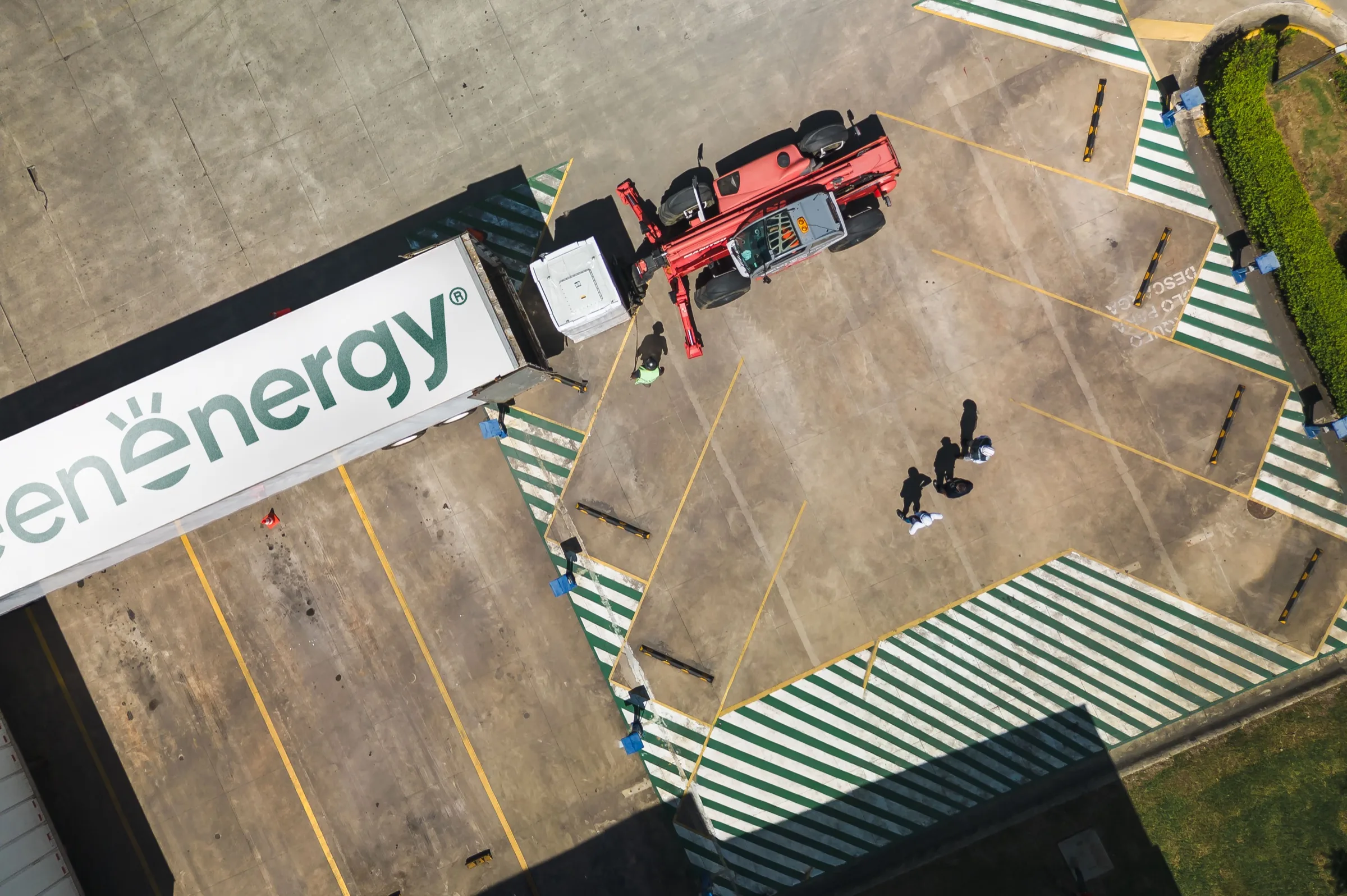 Entrega de equipo greenenergy en operación Walmart